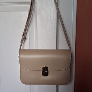 Sezane Milo Bag (Smooth Sand)